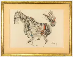 Untitled by Lê Bá Đảng, Mixed media, sold Feb 2023