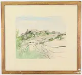 Untitled by Maurice Mazo, Watercolor, sold Feb 2023