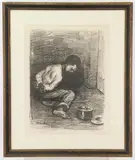 Enfants Martyr by Théophile Steinlen, Lithograph, sold Feb 2023