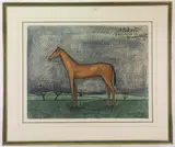 A. Robert by Bernard Buffet, Lithograph, sold Feb 2023