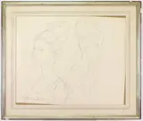Untitled by Étienne Ret, graphite on paper, sold Feb 2023