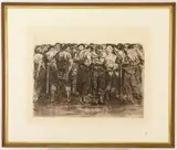 Untitled by Käthe Kollwitz, Drypoint etching, sold Feb 2023
