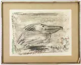 Untitled by Étienne Ret, Watercolor, sold Feb 2023