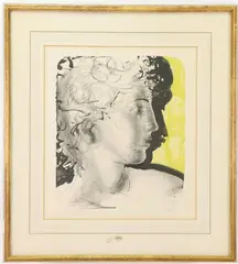 Untitled by Hans Erni, Lithograph, sold Feb 2023