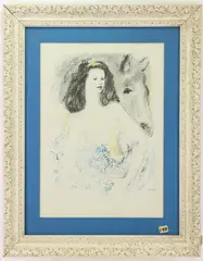 Circus Rider by Marcel Vertès, Lithograph, sold Feb 2023