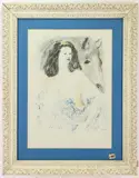 Circus Rider by Marcel Vertès, Lithograph, sold Feb 2023