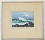 Untitled by Francis Stillwell Dixon, Oil on board, sold Feb 2023