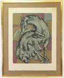Untitled by Hans Erni, Lithograph, sold Feb 2023