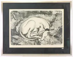 Untitled by Hans Erni, Lithograph, sold Feb 2023