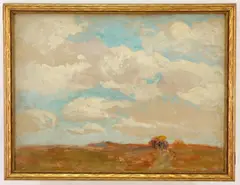 Untitled by Isaac A. Josephi, Oil on board, sold Feb 2023