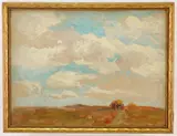 Untitled by Isaac A. Josephi, Oil on board, sold Feb 2023