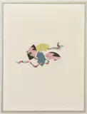 SFS Fans with Lungee by Hiroshi Murata, Lithograph, sold Feb 2023