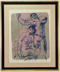 Untitled by Hans Erni, Lithograph, sold Feb 2023