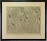 Untitled by Hans Erni, Lithograph, sold Feb 2023
