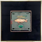 Good Luck Fish I by B H Brody, Mixed media, sold Mar 2023
