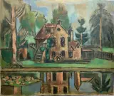 Untitled by Frederick Childs, Oil on canvas, sold Mar 2023