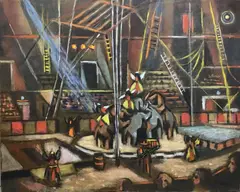 Untitled by Frederick Childs, Oil on canvas, sold Mar 2023