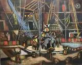 Untitled by Frederick Childs, Oil on canvas, sold Mar 2023