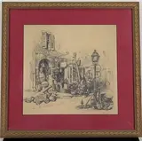 Punch by Charles A. Vanderhoof, Graphite, sold Mar 2023