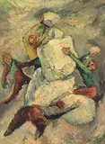 Untitled by Richard Rogers, Oil on canvas, sold Mar 2023