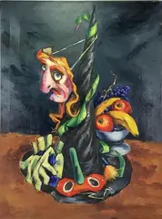Untitled by Richard Rogers, Oil on canvas, sold Mar 2023