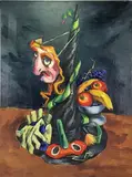 Untitled by Richard Rogers, Oil on canvas, sold Mar 2023