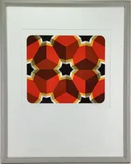 Hexagon IV by Marko Spalatin, Serigraph, sold Mar 2023