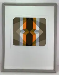 Rhombus VIII by Marko Spalatin, Serigraph, sold Mar 2023