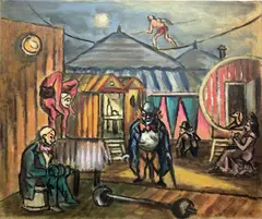 Untitled by Frederick Childs, Oil on canvas, sold Apr 2023