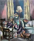 Untitled by Frederick Childs, Oil on canvas, sold Apr 2023