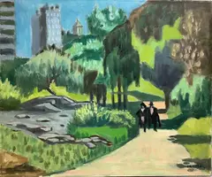 Untitled by Frederick Childs, Oil on canvas, sold Apr 2023