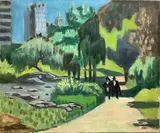 Untitled by Frederick Childs, Oil on canvas, sold Apr 2023
