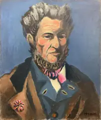 Untitled by Frederick Childs, Oil on canvas, sold Apr 2023