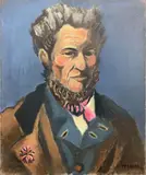Untitled by Frederick Childs, Oil on canvas, sold Apr 2023