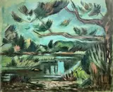 Untitled by Frederick Childs, Oil on canvas, sold Apr 2023