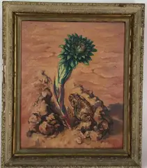 Untitled by Richard Rogers, Oil on canvas, sold Apr 2023