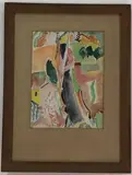 Untitled by Mary Bean Rogers, Watercolor, sold Apr 2023