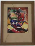 Untitled by Mary Bean Rogers, Watercolor, sold Apr 2023