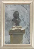 Thomas Paine, Facing the Storm by Sebastian Cruset, Oil on board, sold May 2023
