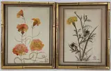 Untitled by Josette T. Khu, Watercolors (2), sold May 2023