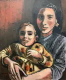 Untitled by Frederick Childs, Oil on canvas, sold May 2023