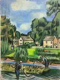 Untitled by Frederick Childs, Oil on canvas, sold May 2023