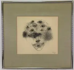 Untitled by Francisco Peinado, Ink, sold Jun 2023