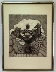 Untitled by Francisco Peinado, Engraving, sold Jun 2023