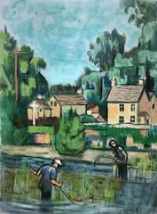 Untitled by Frederick Childs, Oil on canvas, sold Jun 2023