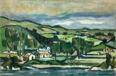 Untitled by Frederick Childs, Oil on canvas, sold Jun 2023