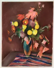 Untitled by Mary Bean Rogers, Pastel on paper, sold Jun 2023