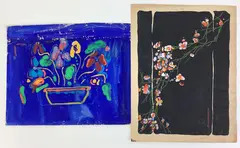 Untitled by Richard Rogers, Oil on paper, sold Jun 2023