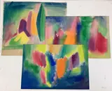Untitled by Richard Rogers, Watercolors, sold Jun 2023