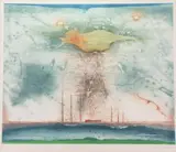 Untitled by René Carcan, Lithograph, sold Jun 2023